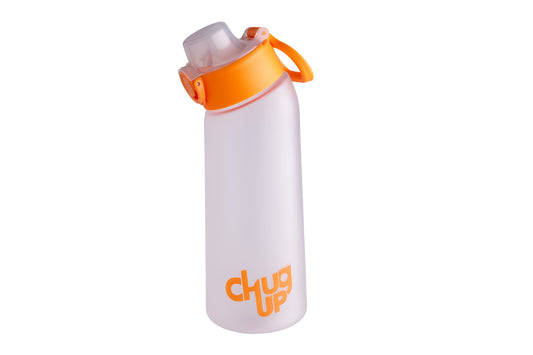 Chug Up - Classic White in Orange